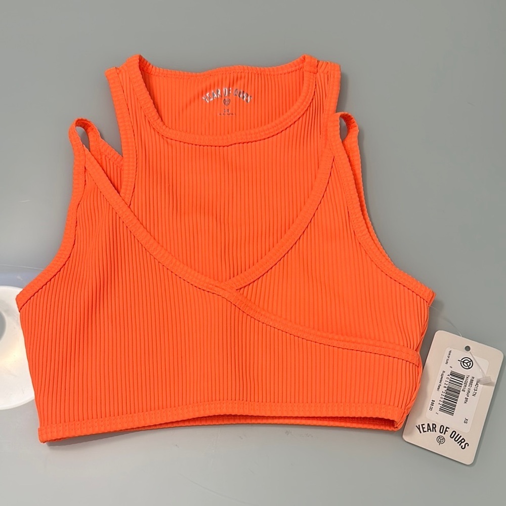 NWT Year of Ours Ribbed Bra